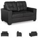 Barlin Mills Carbon Loveseat