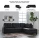 Barlin Mills Carbon 2 Piece Sectional with RAF Chaise