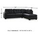 Barlin Mills Carbon 2 Piece Sectional with RAF Chaise
