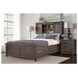 Madison County Barnwood Brown King Platform Bed