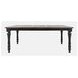 Madison County Vintage Black 18" Extendable Dining Table