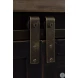 Madison County Vintage Black 70" Barn Door Server