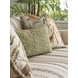 Key Biscayne Star Island Ivory and Gray 96" Sofa with Pillows