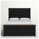 Madison County Vintage Black King Platform Bed