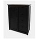 Madison County Vintage Black Barn Door Chest