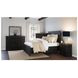 Madison County Vintage Black King Platform Bed