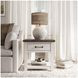 Madison County Vintage White Harris End Table