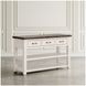 Madison County Vintage White Harris Sofa Table