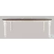 Madison County Vintage White 18" Extendable Dining Table