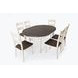 Madison County Brown and Vintage White 7 Piece Dining Set