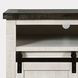Madison County Vintage White 64" TV Stand with Electric Fireplace