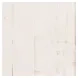 Madison County Vintage White Round to Oval Extendable Dining Table
