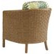 Key Biscayne Gables Estate Green Upholstered Accent Chair
