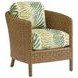 Key Biscayne Gables Estate Green Upholstered Accent Chair