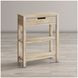 Global Archives White Wash 1 Drawer Accent Table