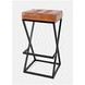 Global Archive Saddle Leather Counter Height Stool