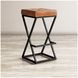 Global Archive Saddle Leather Counter Height Stool