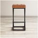 Global Archive Saddle Leather Counter Height Stool