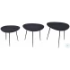 Global Archive Black Bunching Tables