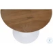 Global Archive White And Brown Nesting Tables