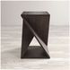 Global Archive Espresso Jasper Accent Table