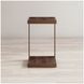 Global Archive Burnished Copper C Shape Accent Table