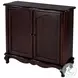 Leyden Dark Brown European Accent Cabinet