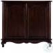 Leyden Dark Brown European Accent Cabinet