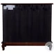 Leyden Dark Brown European Accent Cabinet