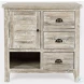 Artisans Craft Washed Grey Accent Chest