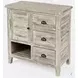 Artisans Craft Washed Grey Accent Chest
