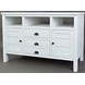 Artisans Craft Distressed Weathered White 50" TV Stand