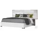 Infinity White Bianco Lucido Queen Panel Bed