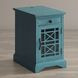 Craftsman Antique Blue Chairside Table