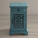 Craftsman Antique Blue Chairside Table