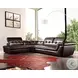 175442911-LHFC Chocolate Italian Leather LAF Sectional