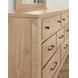 Cool Rustic Clear Maple 7 Drawer Dresser