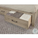 Cool Rustic Clear Maple California Mansion Storage Bed
