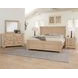 Cool Rustic Clear Maple Queen Mansion Bed