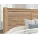 Cool Rustic Clear Maple Plank Panel Bedroom Set