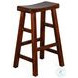 Desert Sage Dark Brown Barstool Set of 2