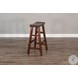 Desert Sage Dark Brown Barstool Set of 2