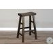 Havenstead Dark Brown Barstool Set of 2