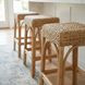 Robias neutral Hyacinth Counter Height Stool