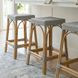 Robias Twilight Blue Counter Height Stool