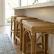 Robias Natural Rattan Counter Height Stool