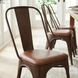 Riggins Iron & Leather Side Chair