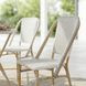 Tobias Black And White Outdoor Bistro Dining Chair