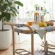 Selena Blue And White Bar Cart