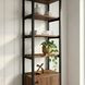 Drake Brown And Black 1 Door Bookcase